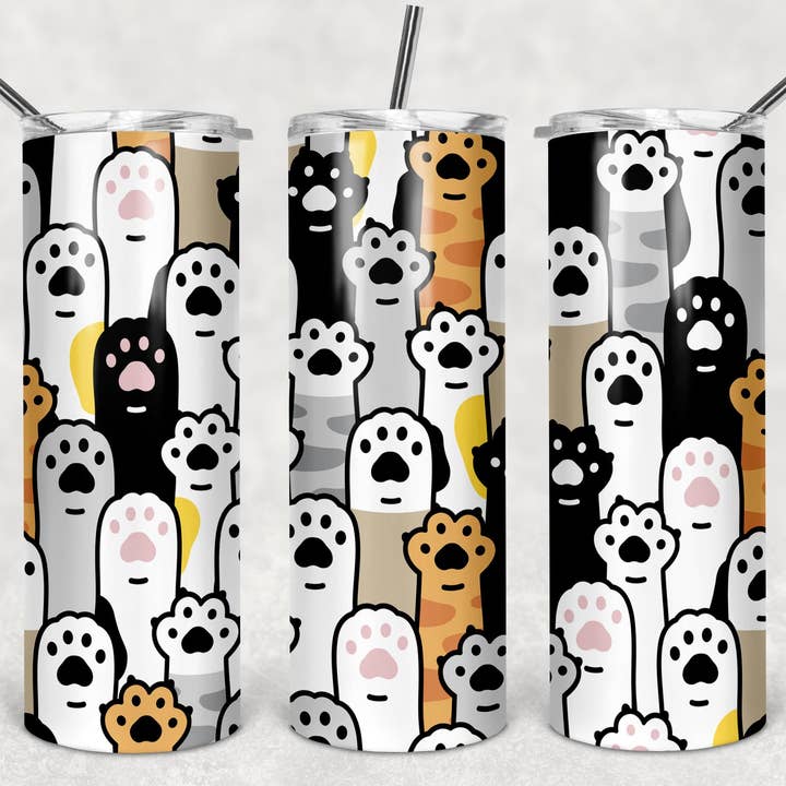 Gobelet Paws 20 oz pour la vente par Perfectly Diverse Trendz, LLC