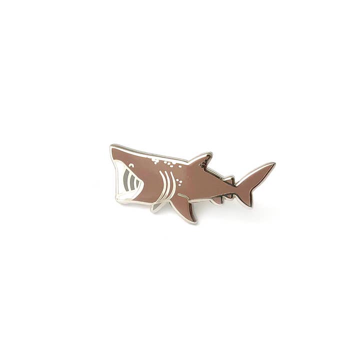 Mini Basking Shark Pin for wholesale by Shoal