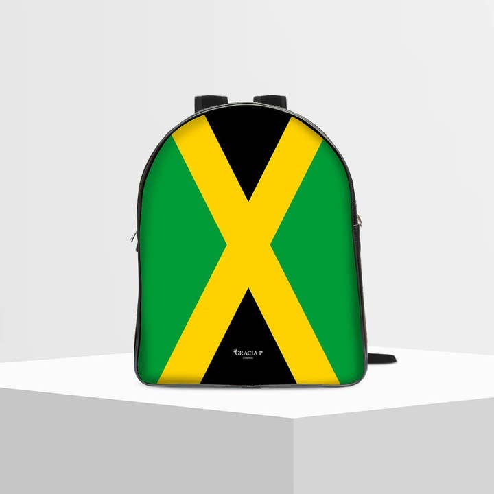 Maxi backpack by Gracia P - backpack - Made in Italy - Jamaica for wholesale by GLOBALSHOP SRL