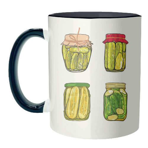 ART WOW – wholesale Coffee mug – Mugs 'Vintage Pickles Jar Collection'6