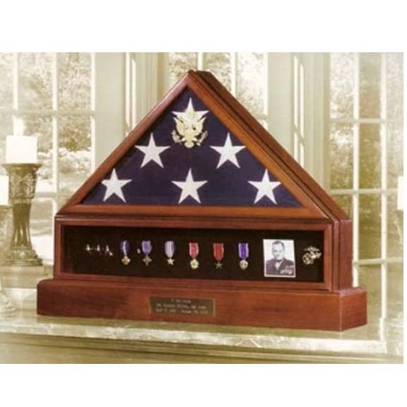 Medaillen-Display mit Sockel des Präsidenten für den Großhandel von Flags Connections