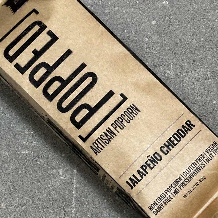 POPPED Artisan Popcorn - Wholesale Popcorn - Jalapeño Cheddar Artisan Popcorn