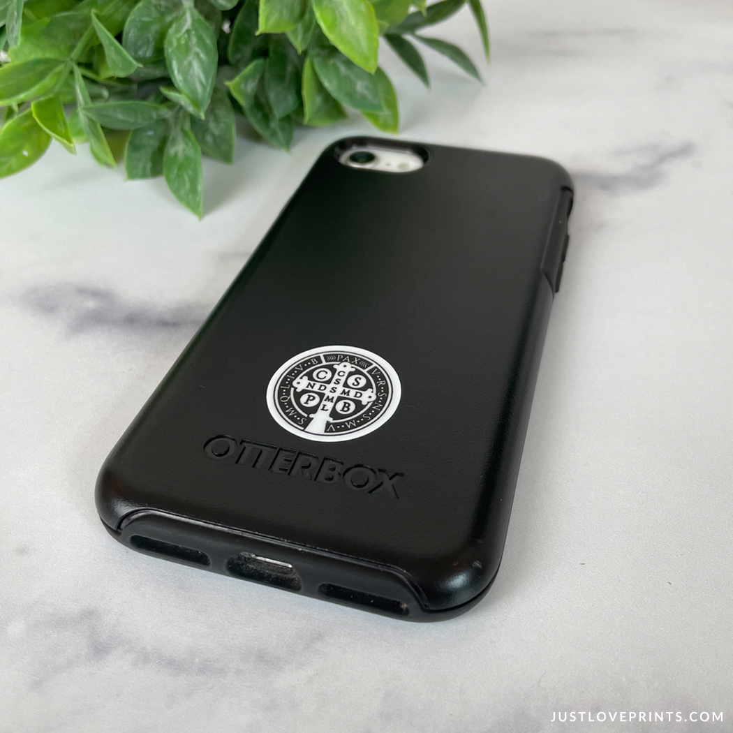 Just Love Prints - Catholic Stickers & Gifts - Wholesale Sticker - Mini St. Benedict Medal Sticker Sheet5