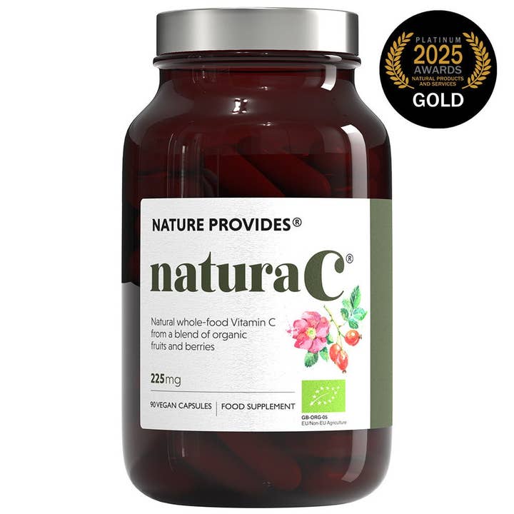 naturaC | Organic whole-food Vitamin C (225mg) 90 Capsules for wholesale by Nature Provides