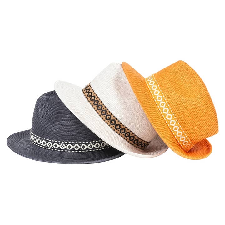 TRAVAUX EN COURS... - Wholesale Straw Hat - Unisex - PAPER HAT RIBBON end