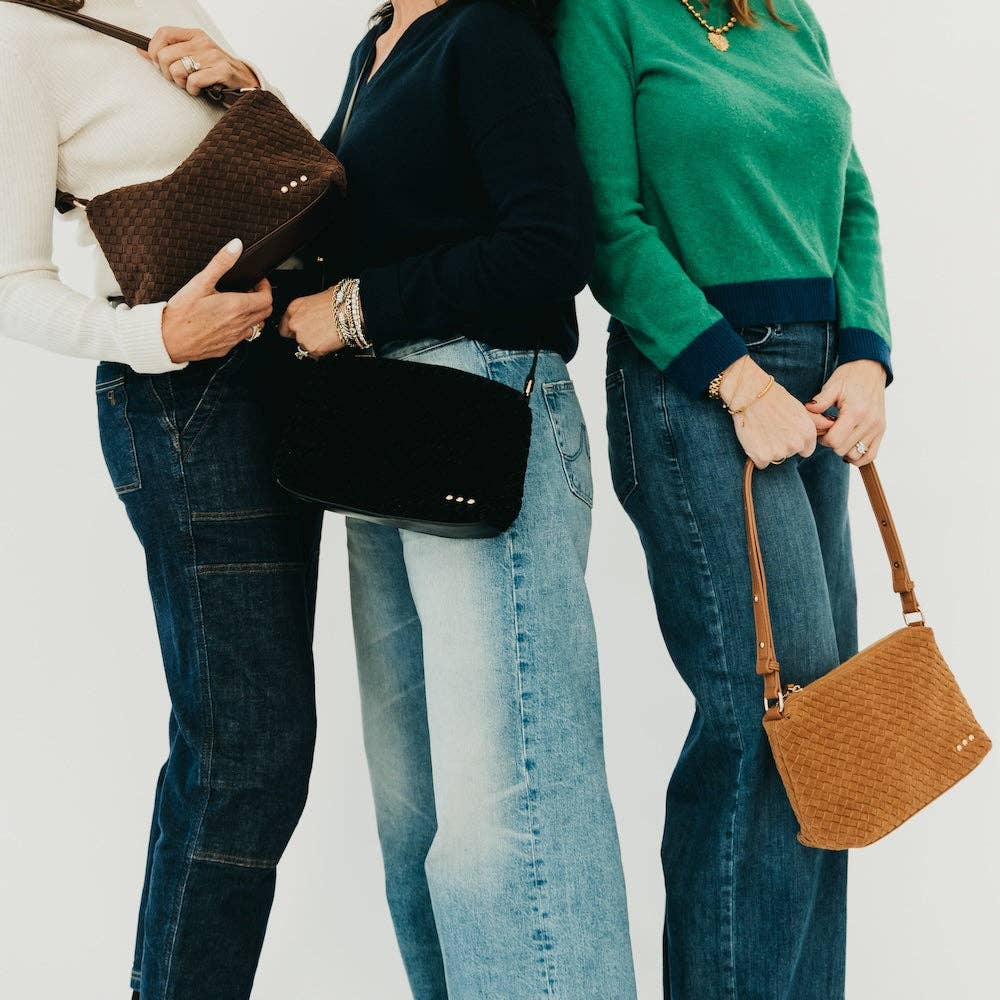 Pretty Simple - Wholesale Schoudertas - Dames - Suède Harper Hobo Schoudertas3