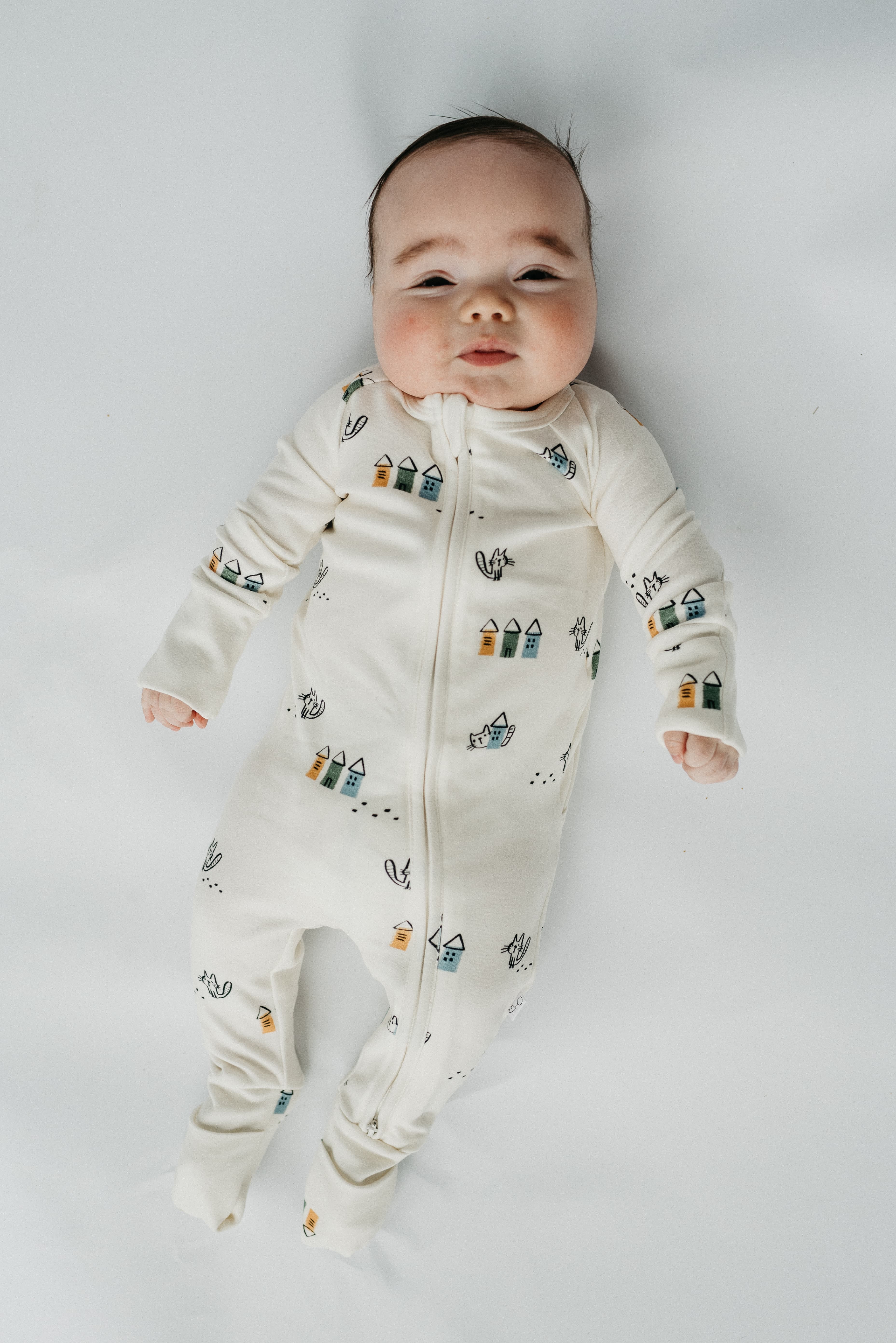 LURE by Lina - Wholesale Sleepsuit - Baby - Meow Construction 🐾8