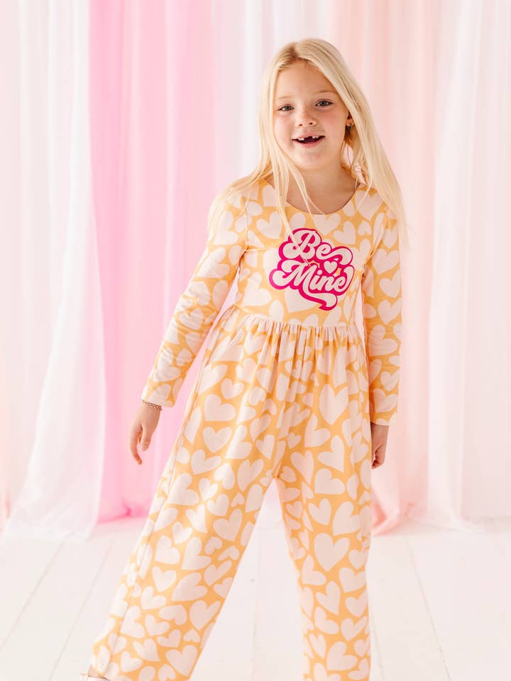 Yellow Hearts | Romper for wholesale by Made By Molly