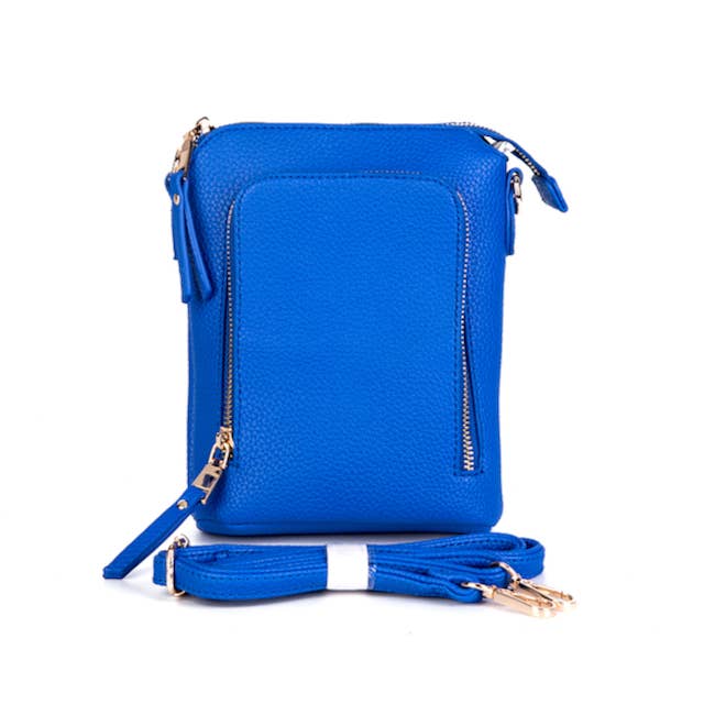 Pretty Persuasions - Wholesale Crossbody Bag - Women's - P25006 Zipper Front Small Crossbody Bag13