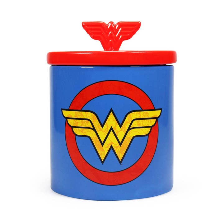 Keramische koektrommel - Wonder Woman voor wholesale door Half Moon Bay BV