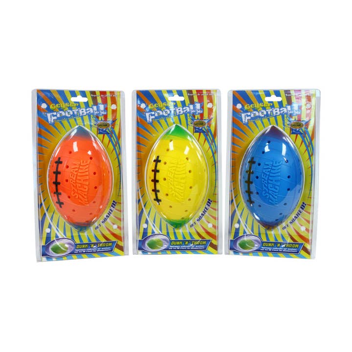 Geyser Guys 9" Outdoor Pool & Beach Football for wholesale by Stream Machine