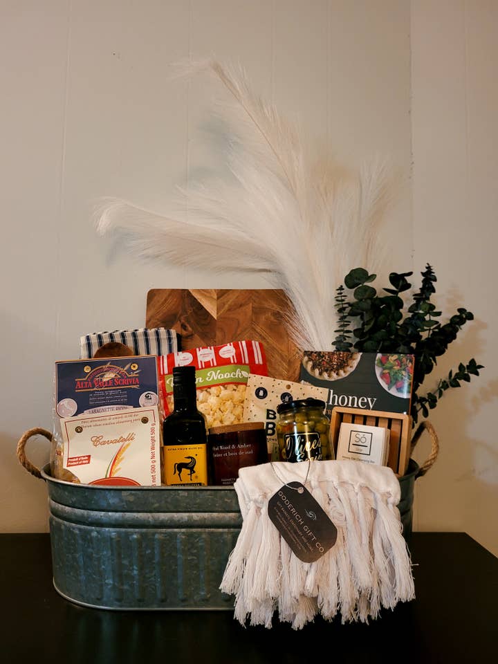 Lux Home Basket for wholesale by Goderich Gift Company