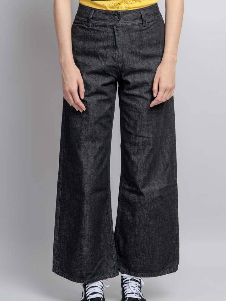 MIKI - Black Raw for wholesale by Neon Denim Brand