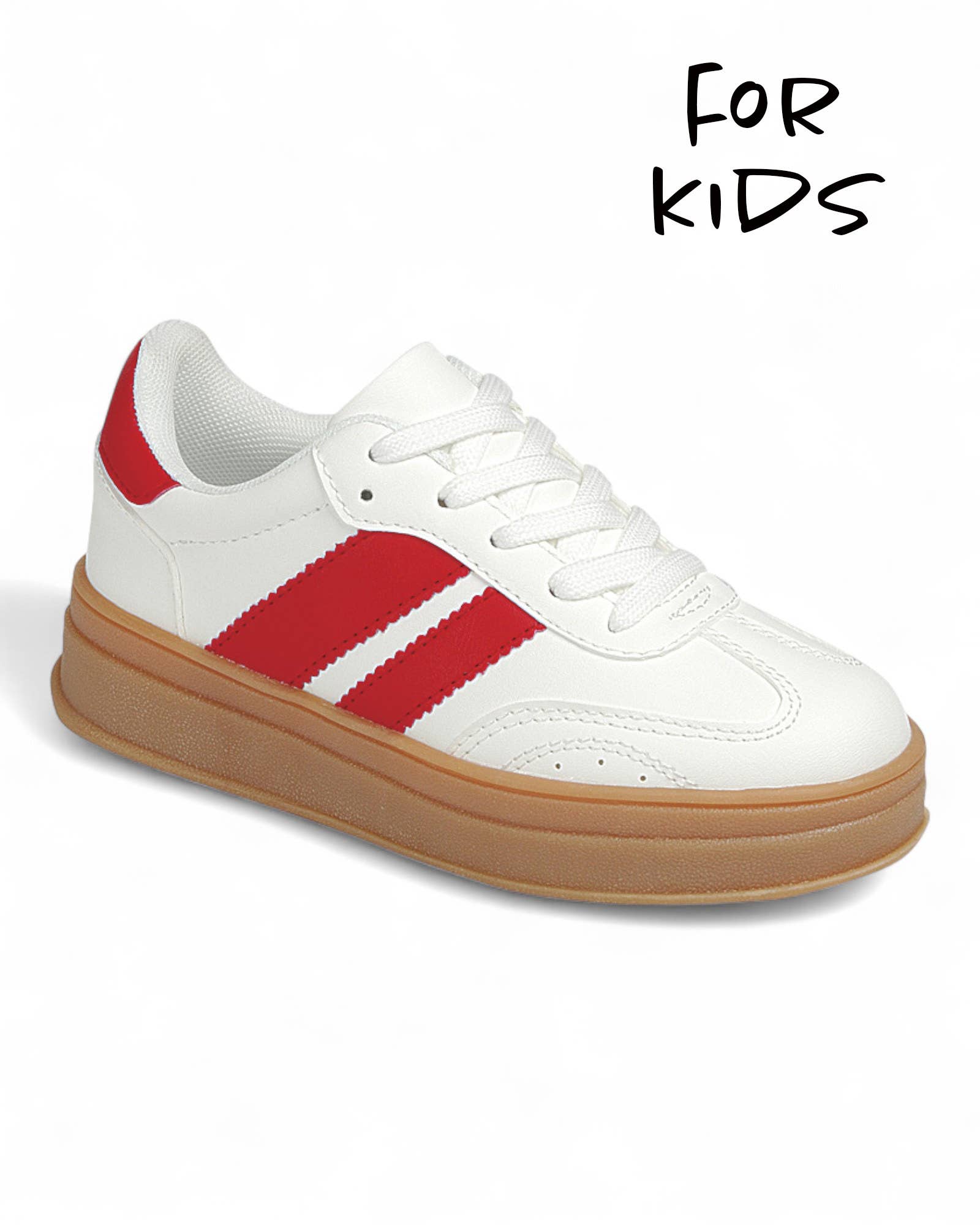 FASHION EMPORIO - Wholesale Lifestyle Sneakers - Kids - Kids Lace up Sneaker Shoes FL-TOPPING-03K7