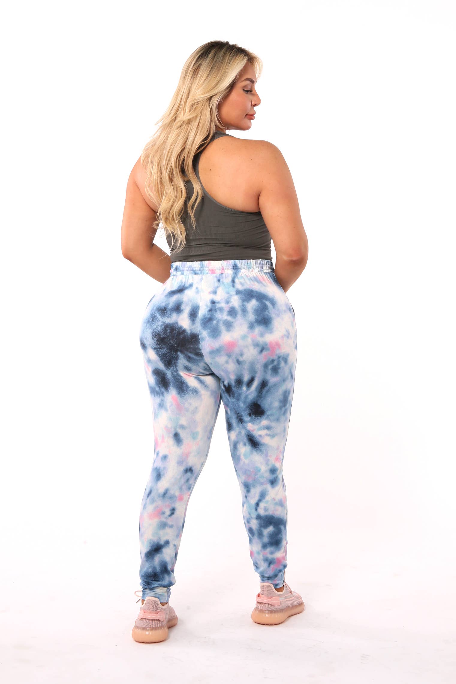 REDFINCH APPAREL INC - Wholesale Athletic Sweatpants/Joggers - Women's - Womens Plus Size Soft Brushed Joggers Sweatpants7