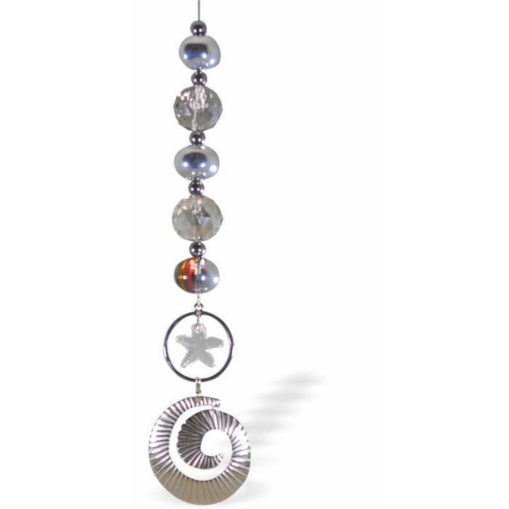 Attrape-soleil en cristal autrichien, cristaux multifacettes avec tourbillon pour la vente par Byzantium Collection Ltd