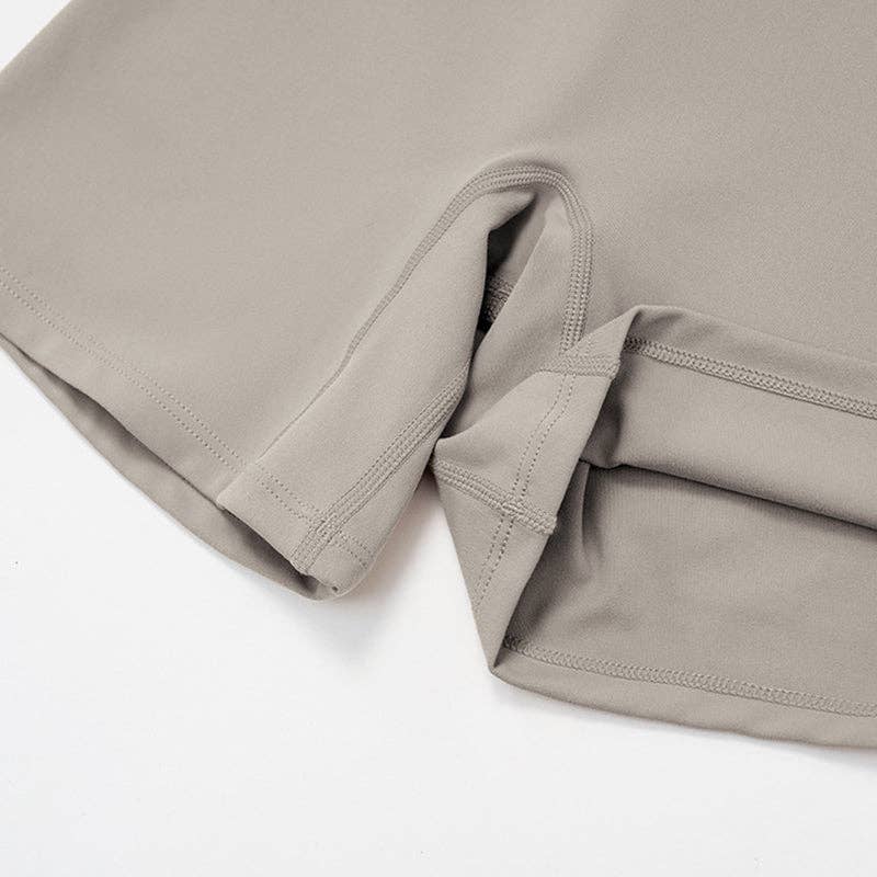 WONDERXFANS - Vendita all'ingrosso Pantaloncini sportivi - Donna - Pantaloncini a vita alta con scollo a V sul retro10