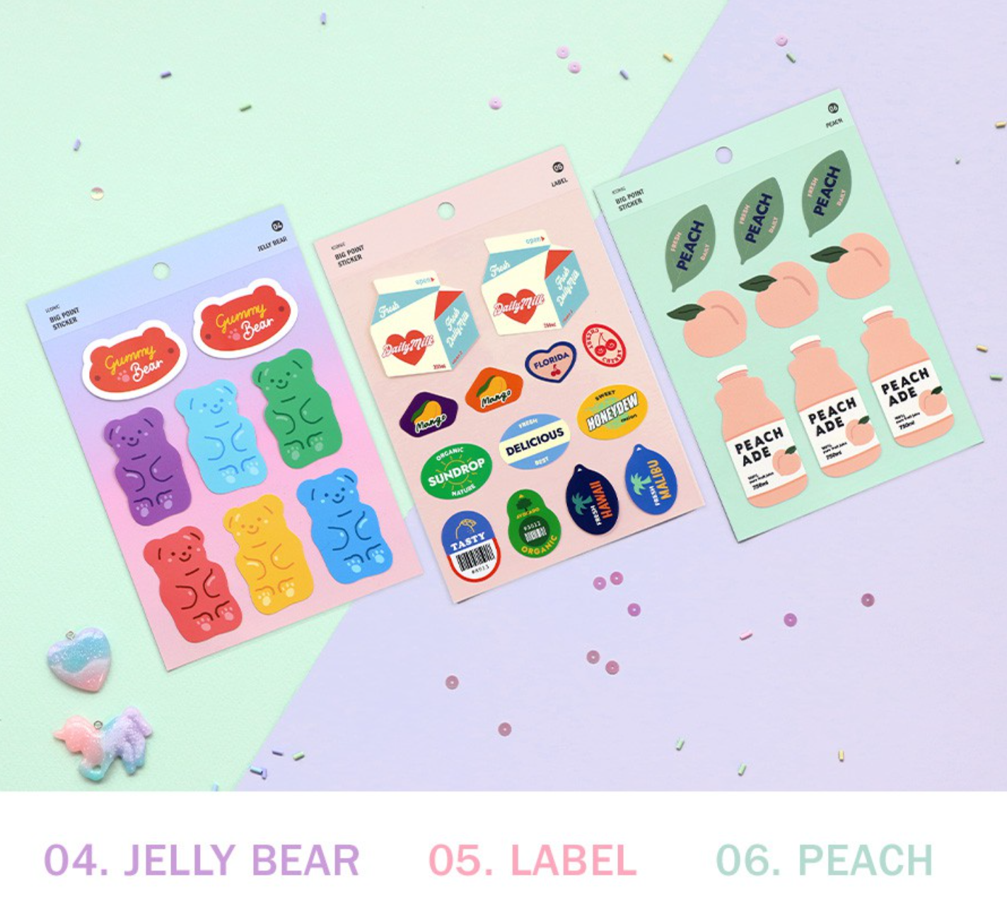 K-Wonderland – Engroshandel Klistermærke – ICONIC Big Point Vandtætte, aftagelige Deco-klistermærker1