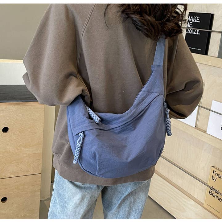 Suhkasana - Wholesale Crossbody Bag - Women's - Crossbody Dumpling Bag Moon Shoulder Sling Casual27