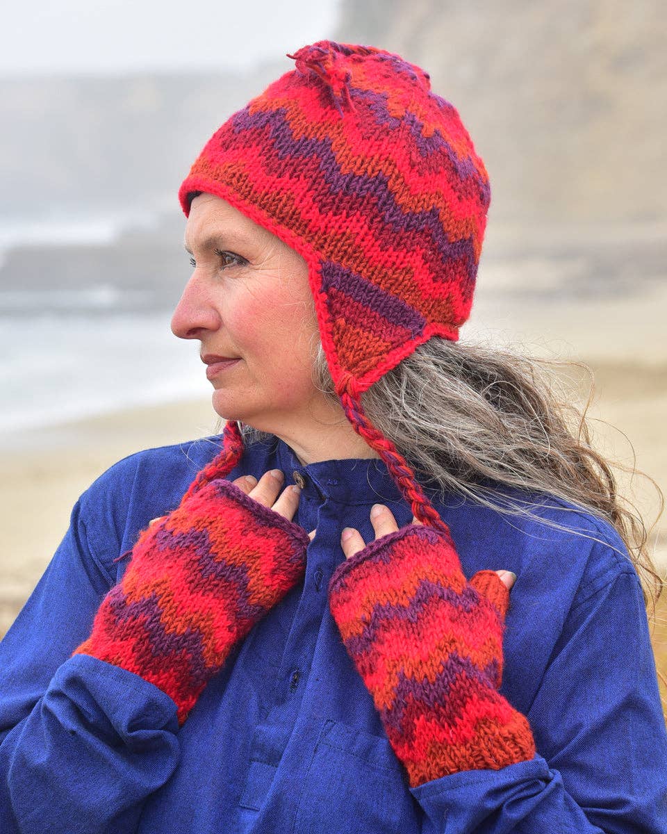 Zig Zag Asian Collection - Vendita all'ingrosso Berretto - Donna - Berretto Zig Zag Trapper1