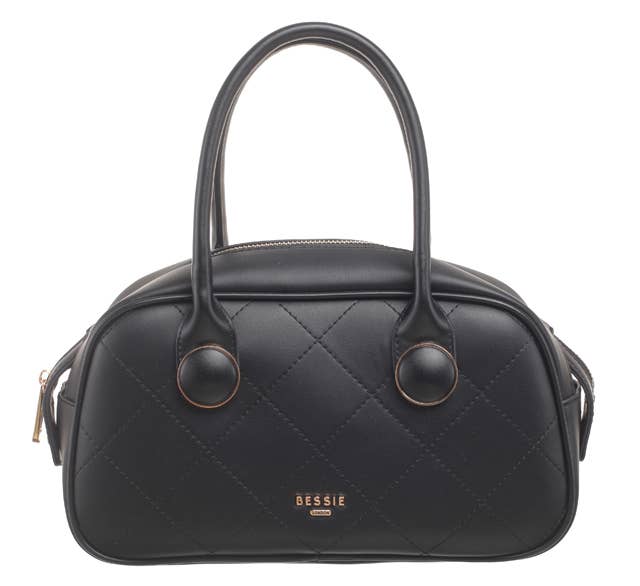 Bessie London - Wholesale Top Handle Bag - Women's - QUILTED BOSTON BAG14