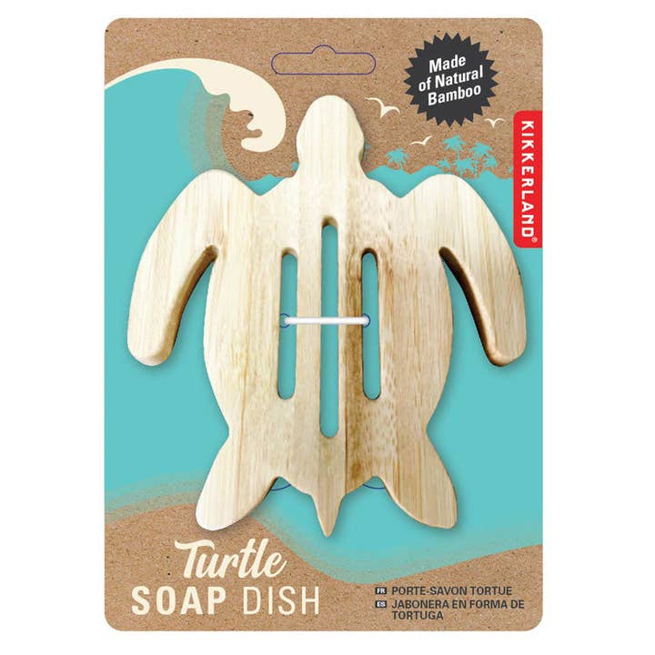 Turtle Soap Dish for wholesale by Kikkerland Design Inc