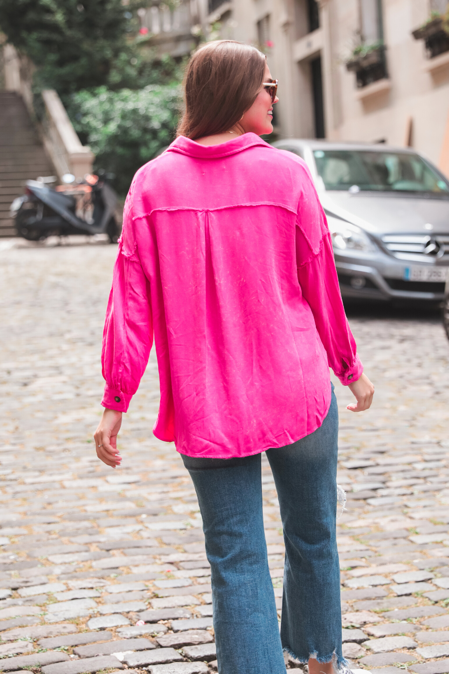 Jess Lea - Wholesale Button Down Shirt - Women's - Dean Button Up Top17