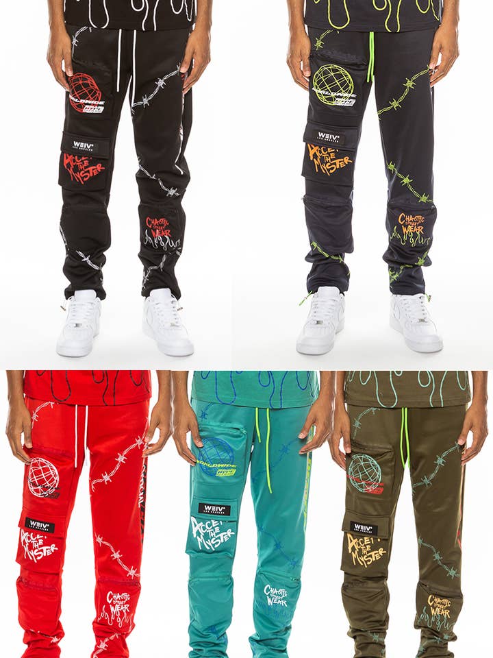 Hype Official Utility Pouch Cargo Jogger Pants for wholesale by WEIV