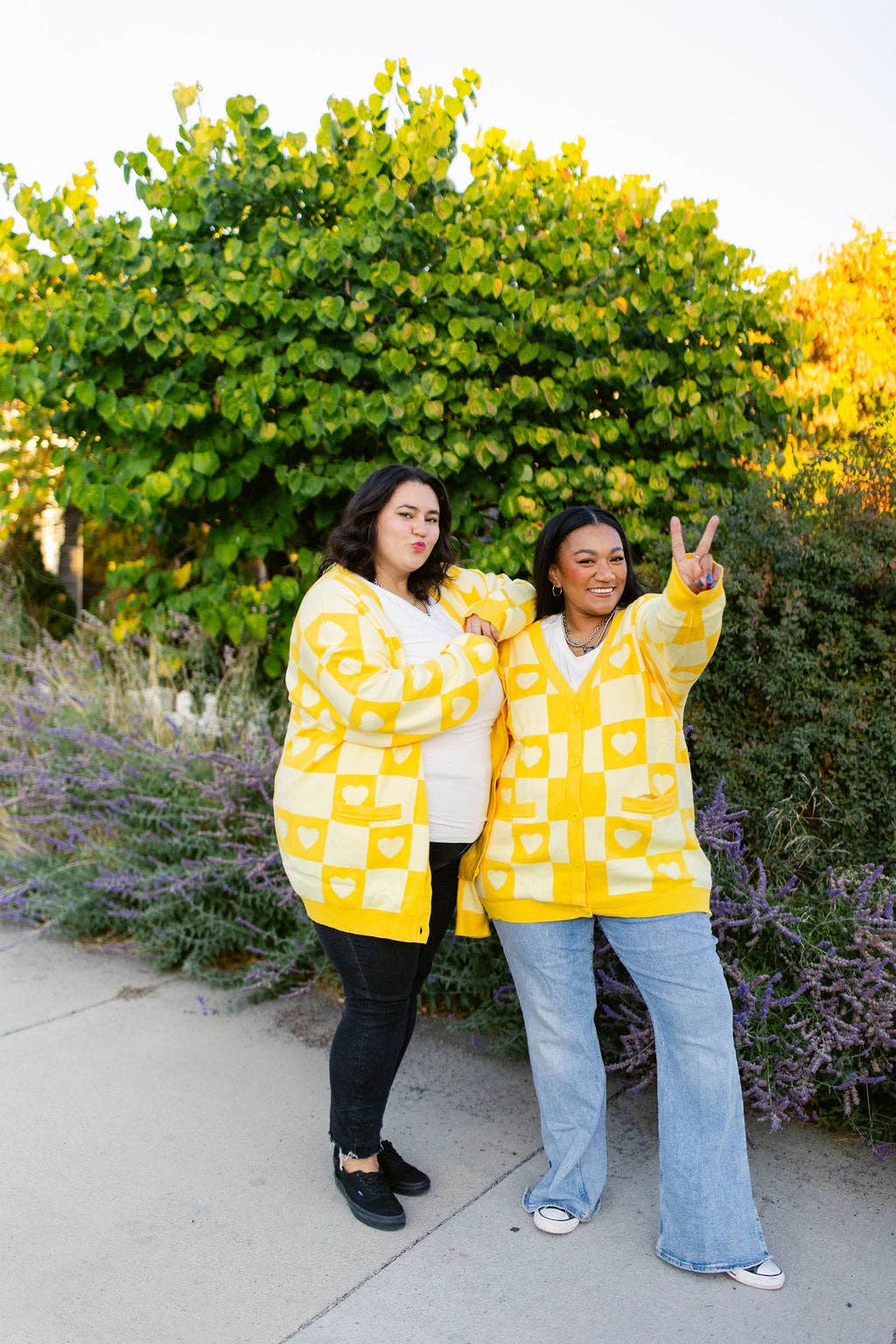 Taby Originals - Wholesale Cardigan - Women's - TABY ORIGINAL: Radical Self Love Cardigan In YELLOW*** Sizes XS-5X!***38