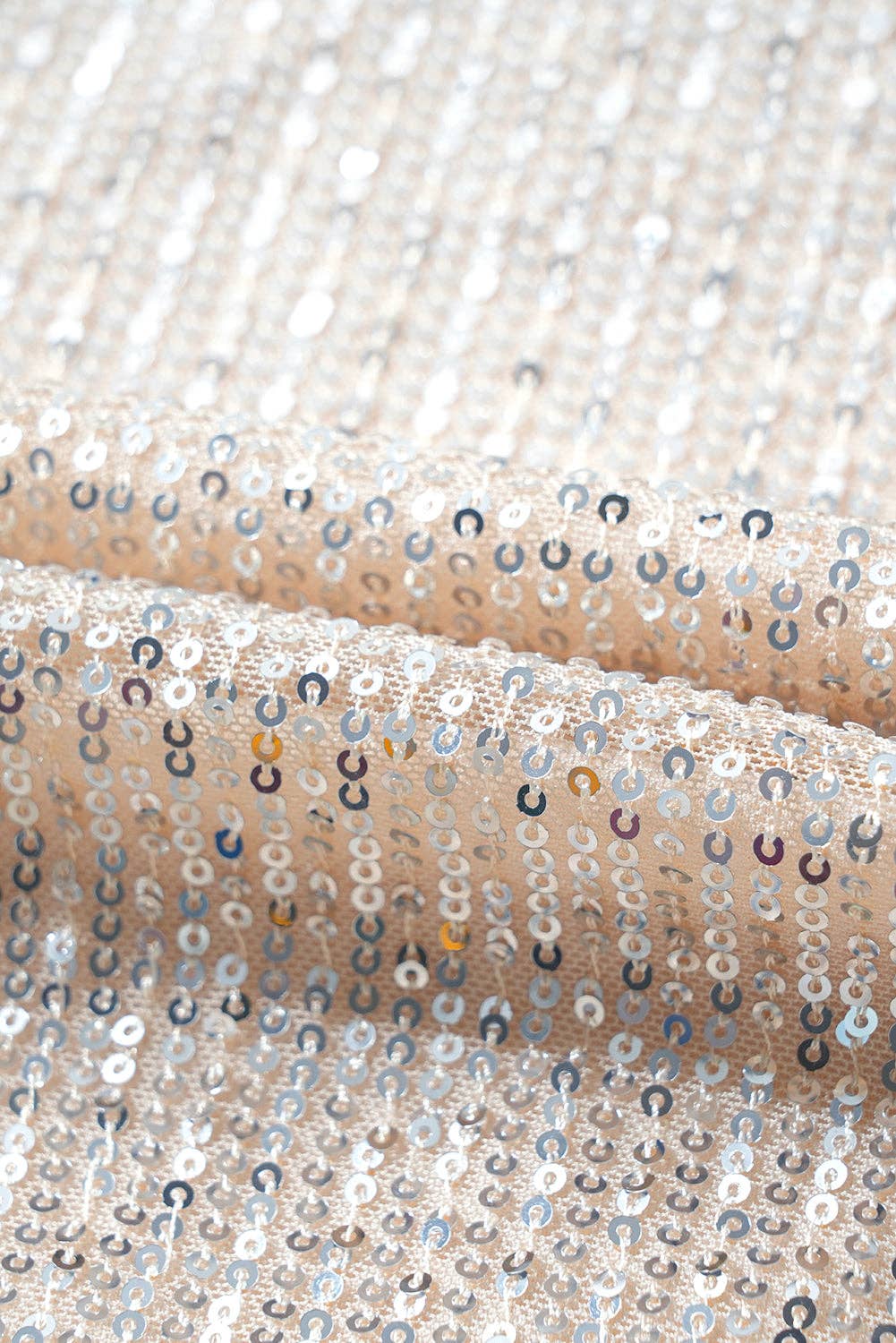 FASHION BLVD - Wholesale Jacket - Women's - FB Sequin Round Neck Long Sleeve Zip Up Jacket7