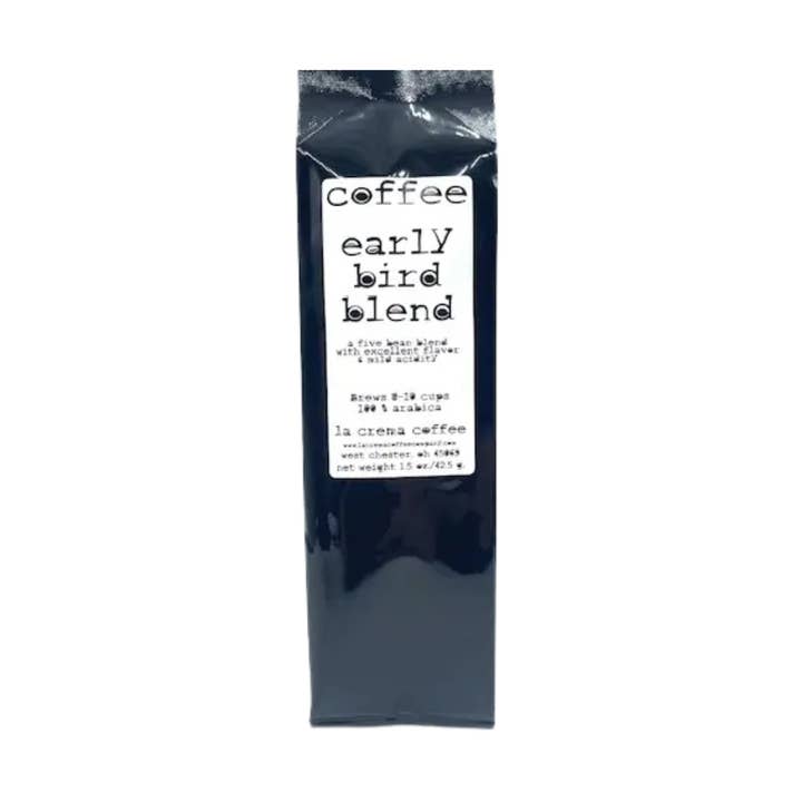 Coleção de café madrugador perfeito de 1,5 oz por atacado de La Crema Coffee Company