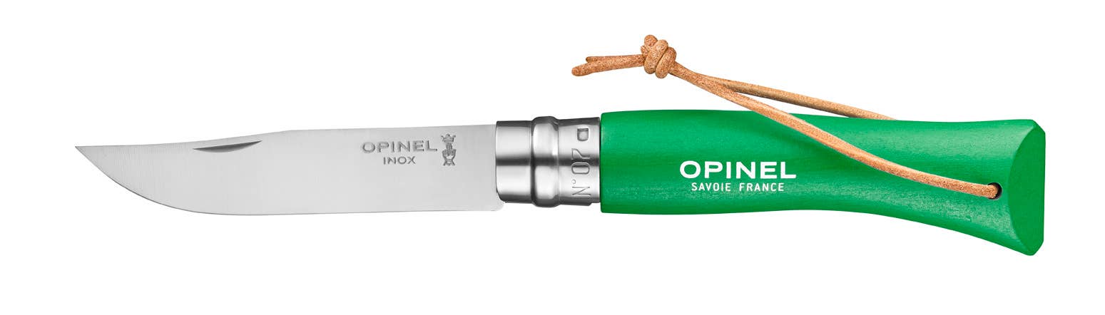 Opinel - Vente Couteau de poche/étui - Couteaux pliants en acier inoxydable Colorama No.076