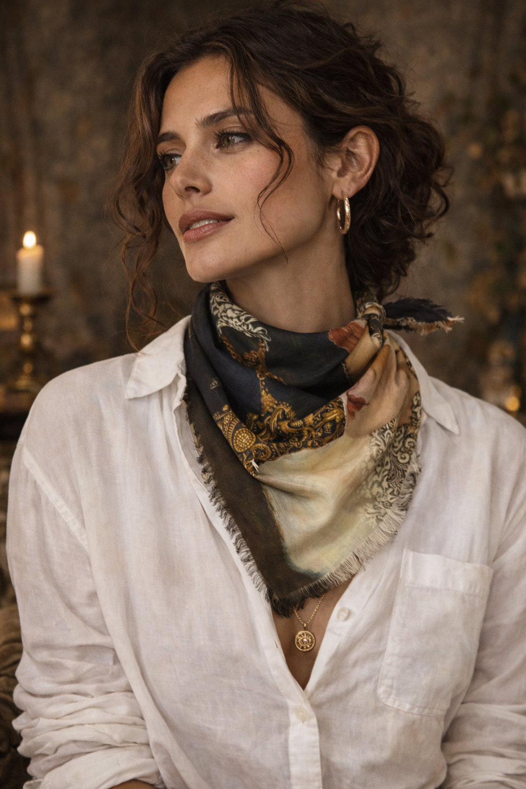 Siren Song - Wholesale Bandana - Unisex - DUTCH COLLAR VOILE BANDANA1