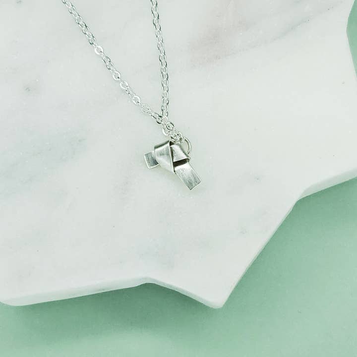 Knot Minimalist Pendant for wholesale by Uluuh Jewelry