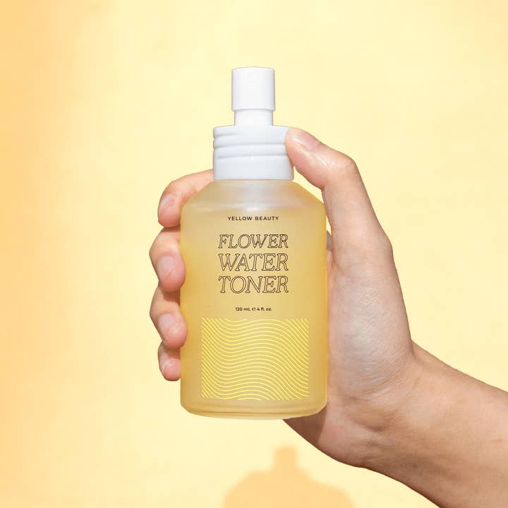 Flower Water Turmeric Toner for wholesale by Yellow Beauty