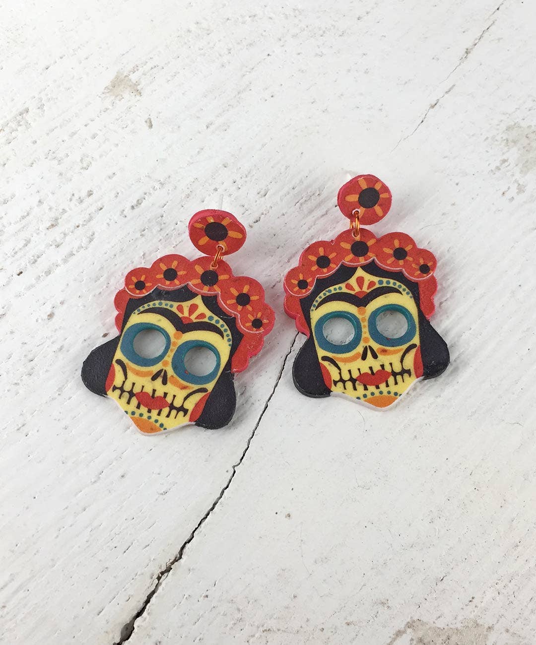 Pipapaper - Wholesale Dangle Earrings - CATRINA-3 PENDING     MEXICO1