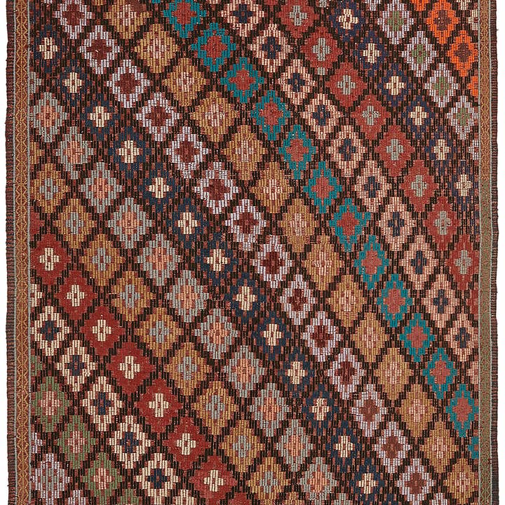 RUG N CARPET - Wholesale Area Rug - 6x9 Multicolor Oriental Kilim Rug - 45956