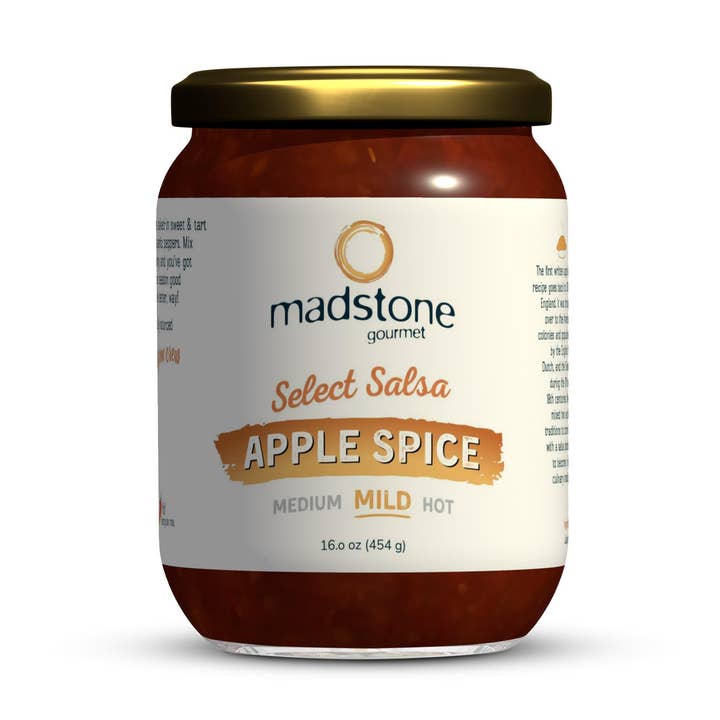 Flavor & Fire - Madstone - Clamlube Brand Hot Sauce - Wholesale Salsa - Apple Spice Salsa0