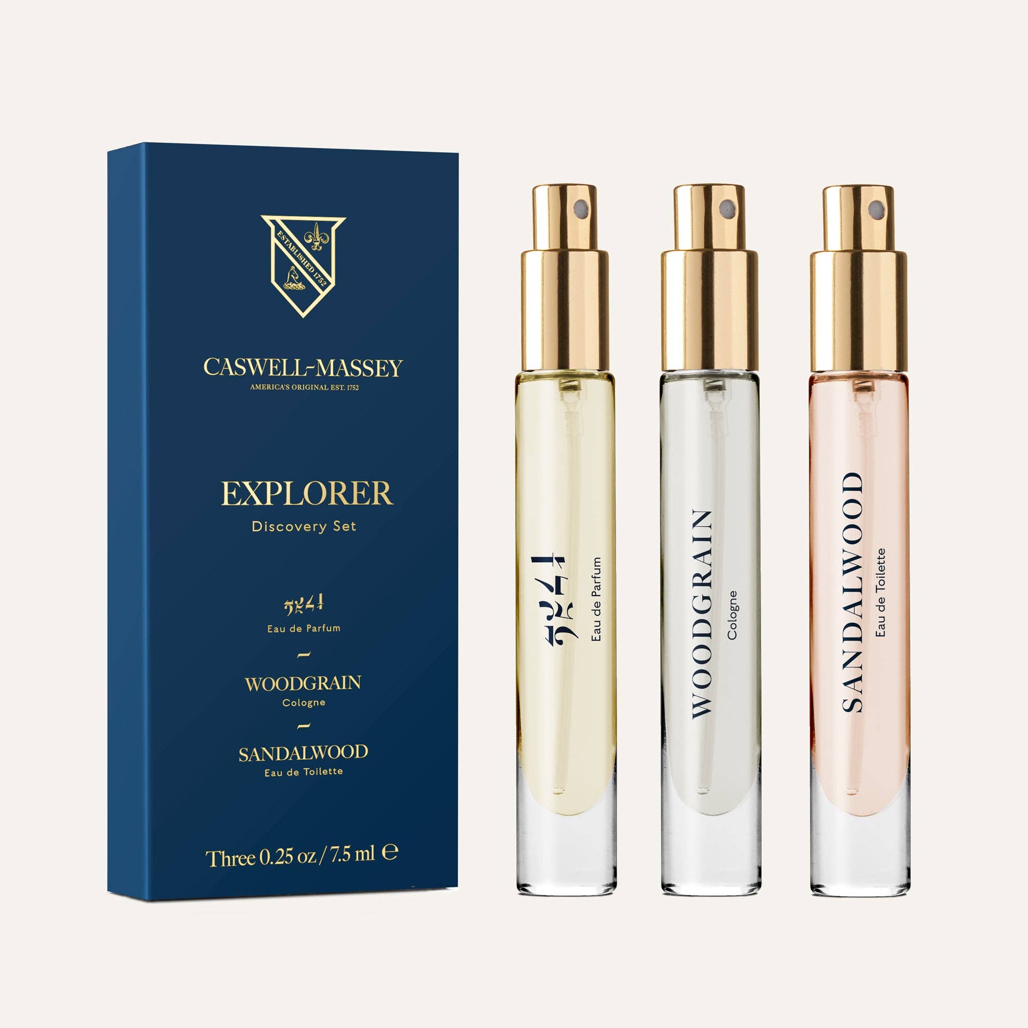 Caswell-Massey - Wholesale Perfume Gift Set - Explorer Discovery Set1