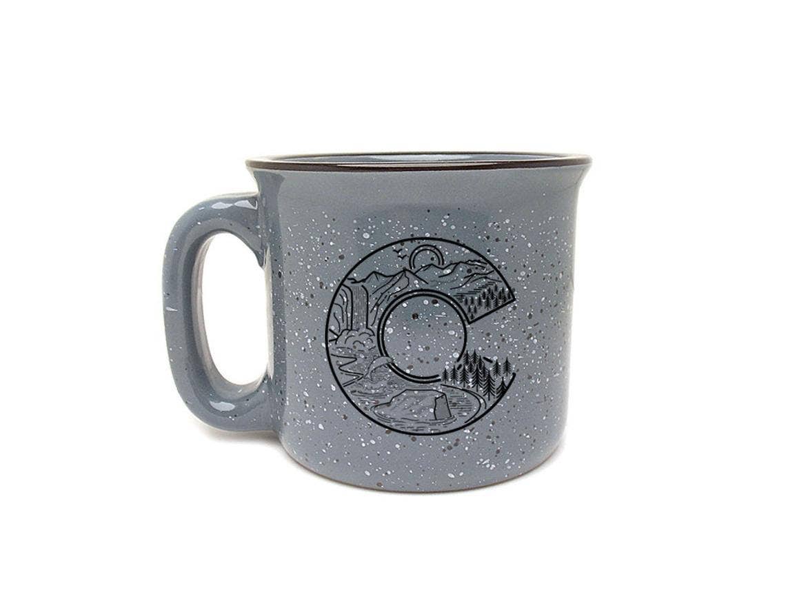 Black Lantern - Wholesale Coffee Mug - Colorado Campfire Coffee Mug