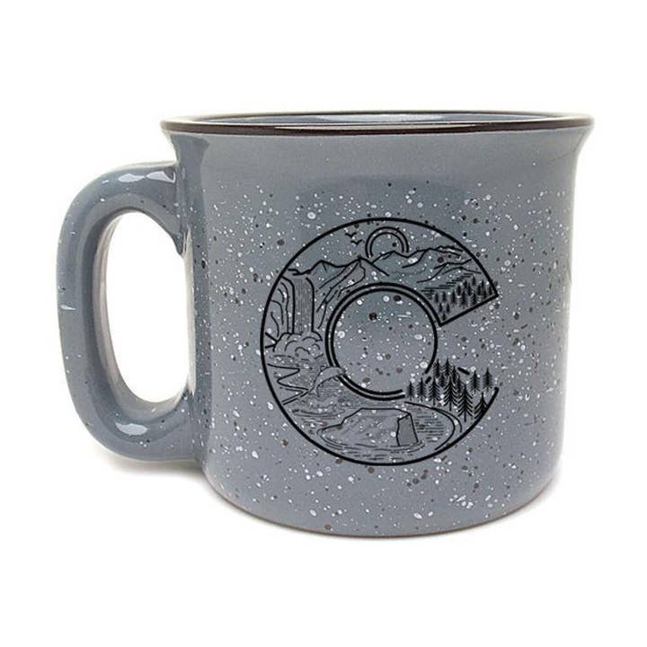 Colorado Campfire Coffee Mug for wholesale by Black Lantern