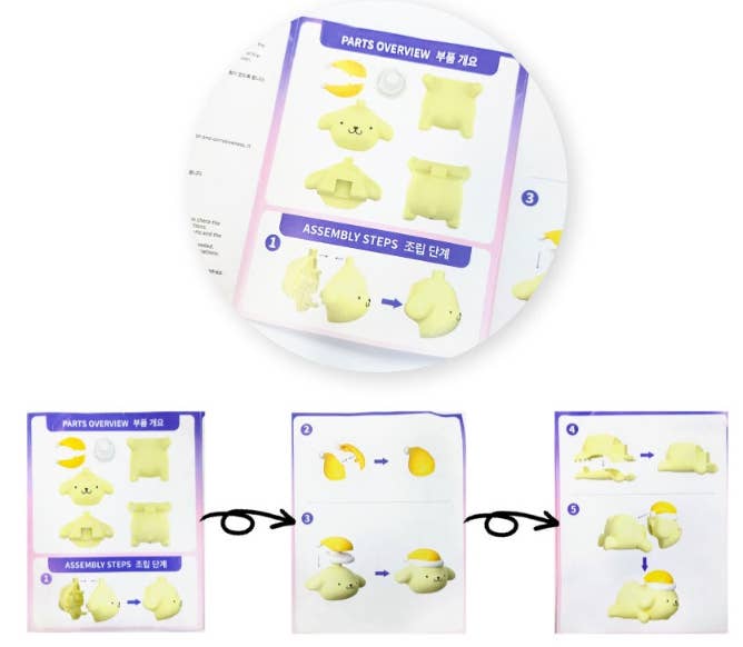 K-Wonderland – wholesale Figurine toy – Kids – Sanrio Sweet Dreams Assembling Toy Random Figure11