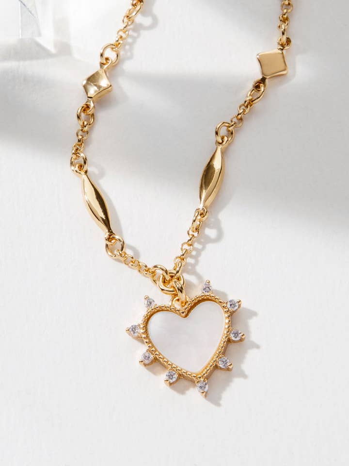 Dolce Cuore Charm Necklace for wholesale by Luna Norte