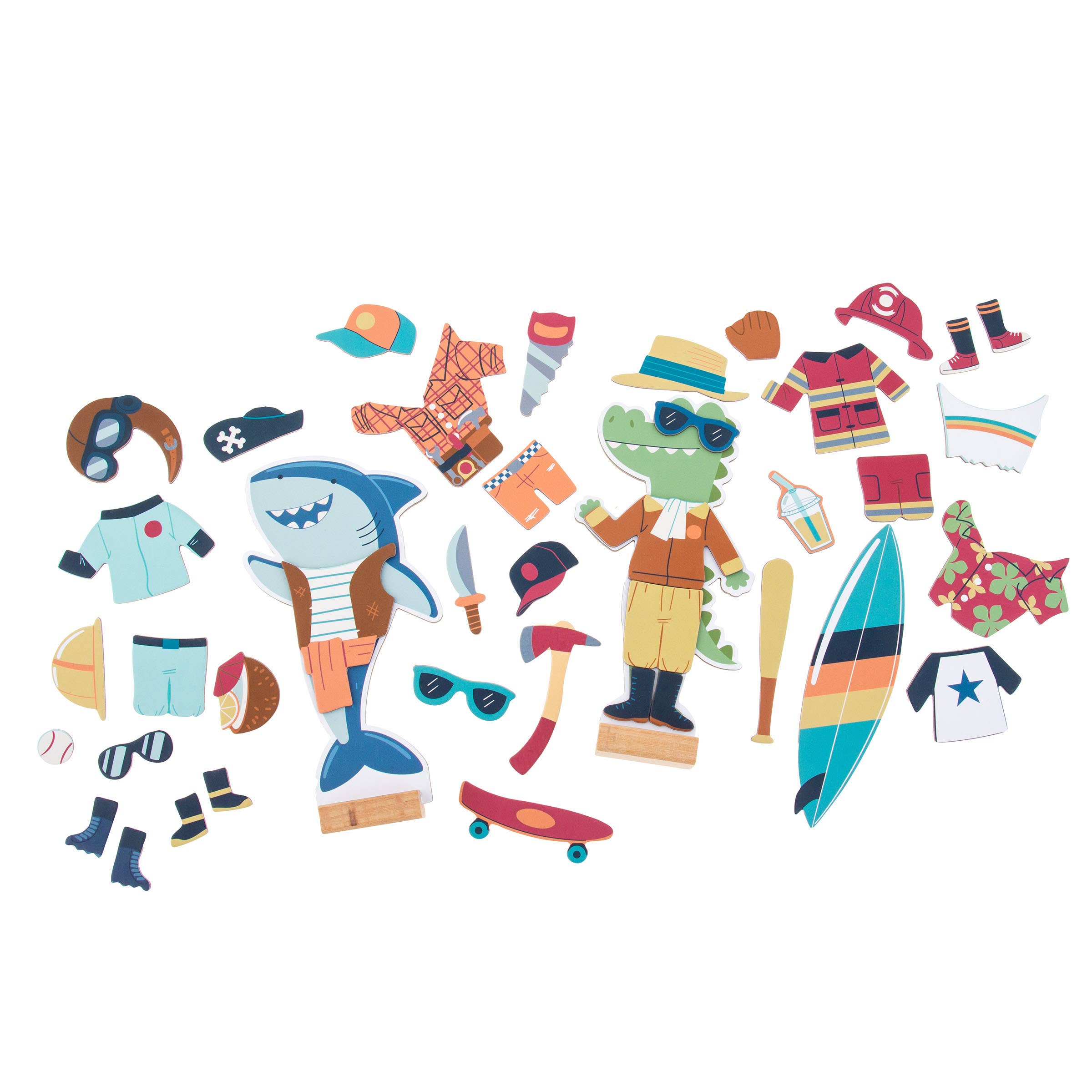 Stephen Joseph Gifts - Wholesale Toy Set - Kids - Magnetic Dress-Up Box Set11