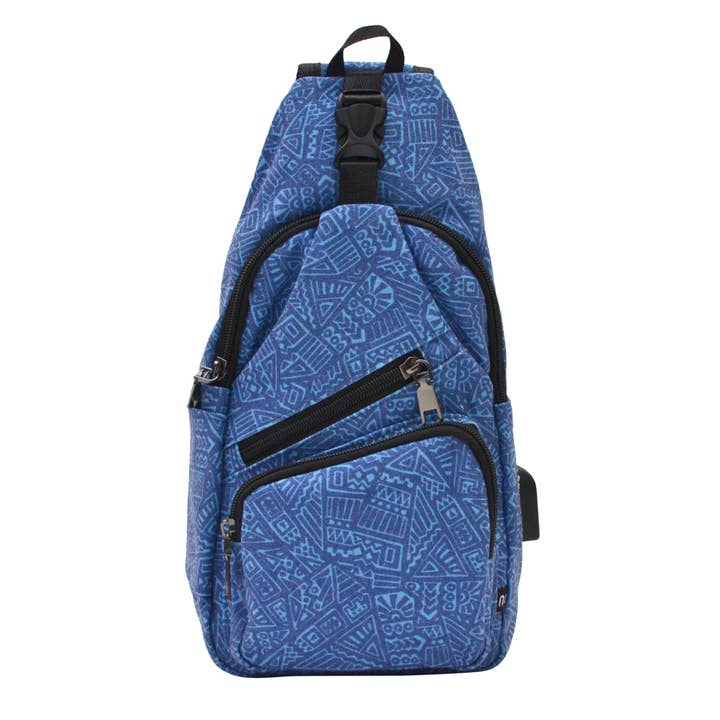 Calla Products - Wholesale Crossbody Bag - Women's - NEW PRINTS! Nupouch Anti-Theft Daypack Bag Small: 3 PRINTS
