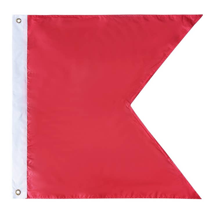 Letter B nautisch alfabet marine code signaalvlag 24" voor wholesale door Hampton Nautical