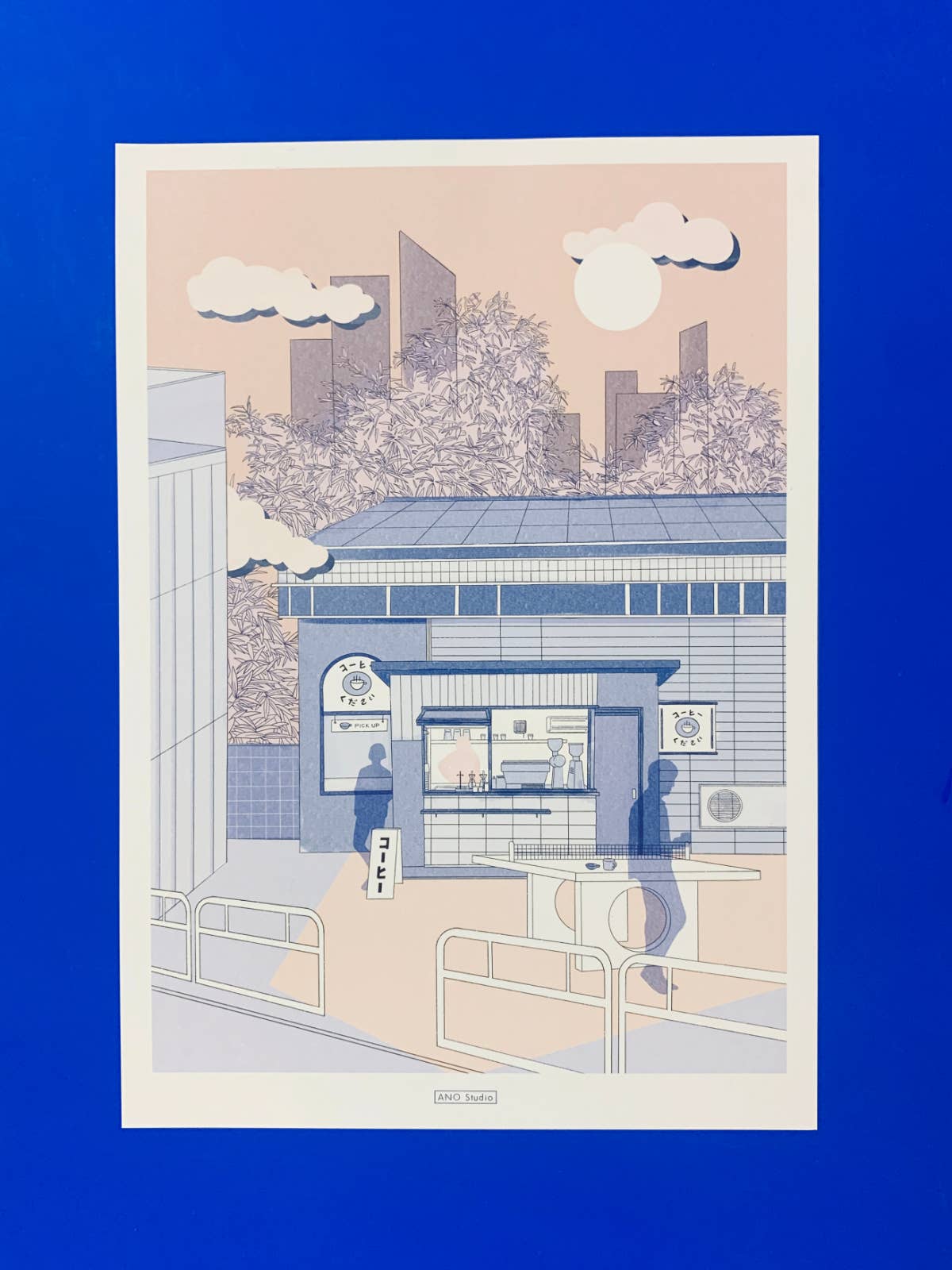 ANO Studio - Wholesale Art Print - A3 Kōhī art print 1