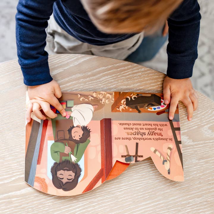 The Little Rose Shop - Wholesale Book - Kids - Joseph's Workshop of Shapes Board Book4