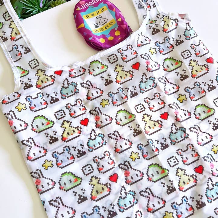 Eco Shopping Bag - 8Bit Misfits for wholesale by SumLilThings
