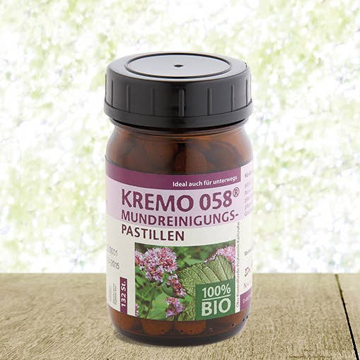 KREMO 058® MOUTH CLEANING LOZENGES - ORGANIC for wholesale by Dr. Pandalis